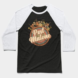 Music Tour Vintage Retro Style // Austin Richard Post Baseball T-Shirt